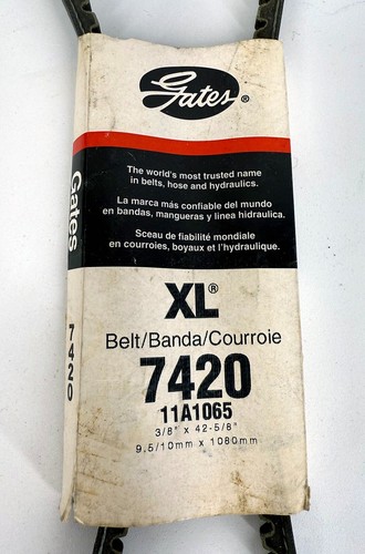Gates XL 7420 Cogged Drive Belt New - Picture 2 of 2