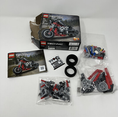 LEGO  Technic  Motorcycle, 2-in-1 42132 [New Toy] Brick, Open Box