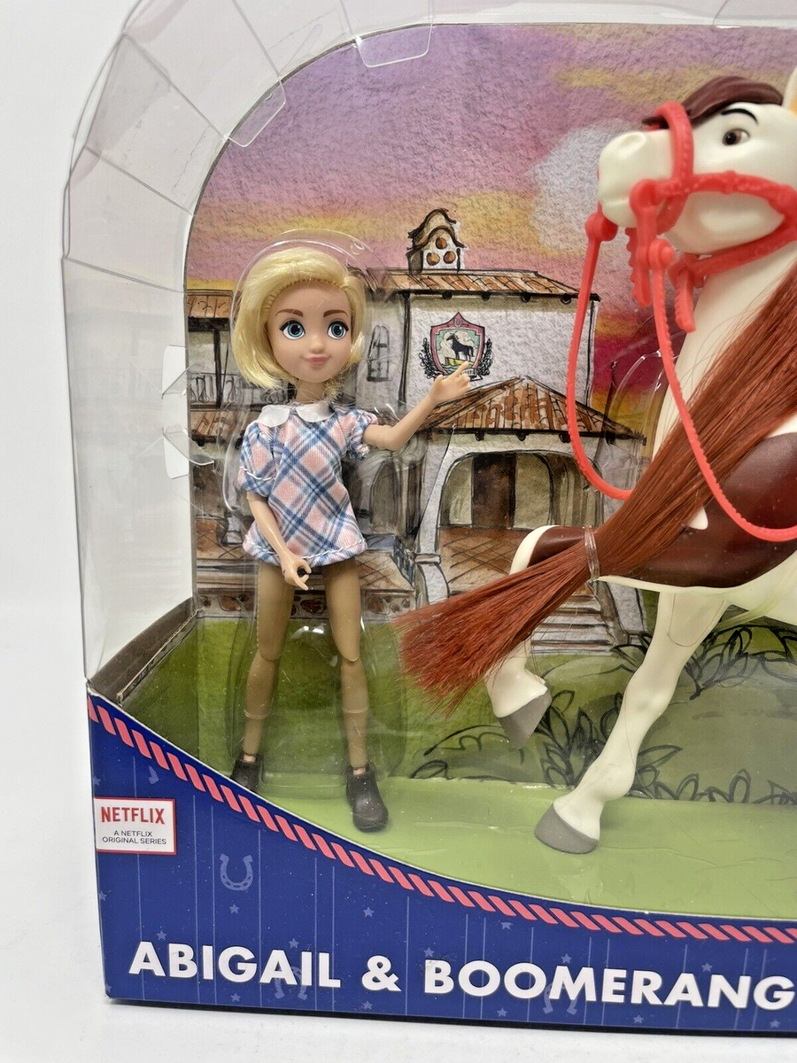 DreamWorks Spirit Riding Collector Doll & Horse Abigail D7
