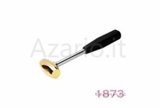 Martello testa Ottone 600 g. orafo fustelle Brass Plated Mallets Disc Cutting