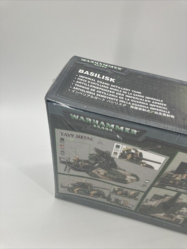 Warhammer 40k Guardia Imperial Basilisco Nuevo Sellado Fuera de Uso: Astra Militarum - Imagen 5 de 6
