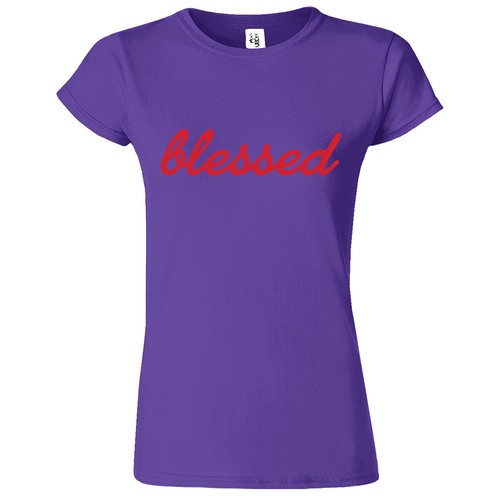Blesseds Women Faith T Shirt Christian God Religious Greatfull Saying Gift Tee - Bild 32 von 36