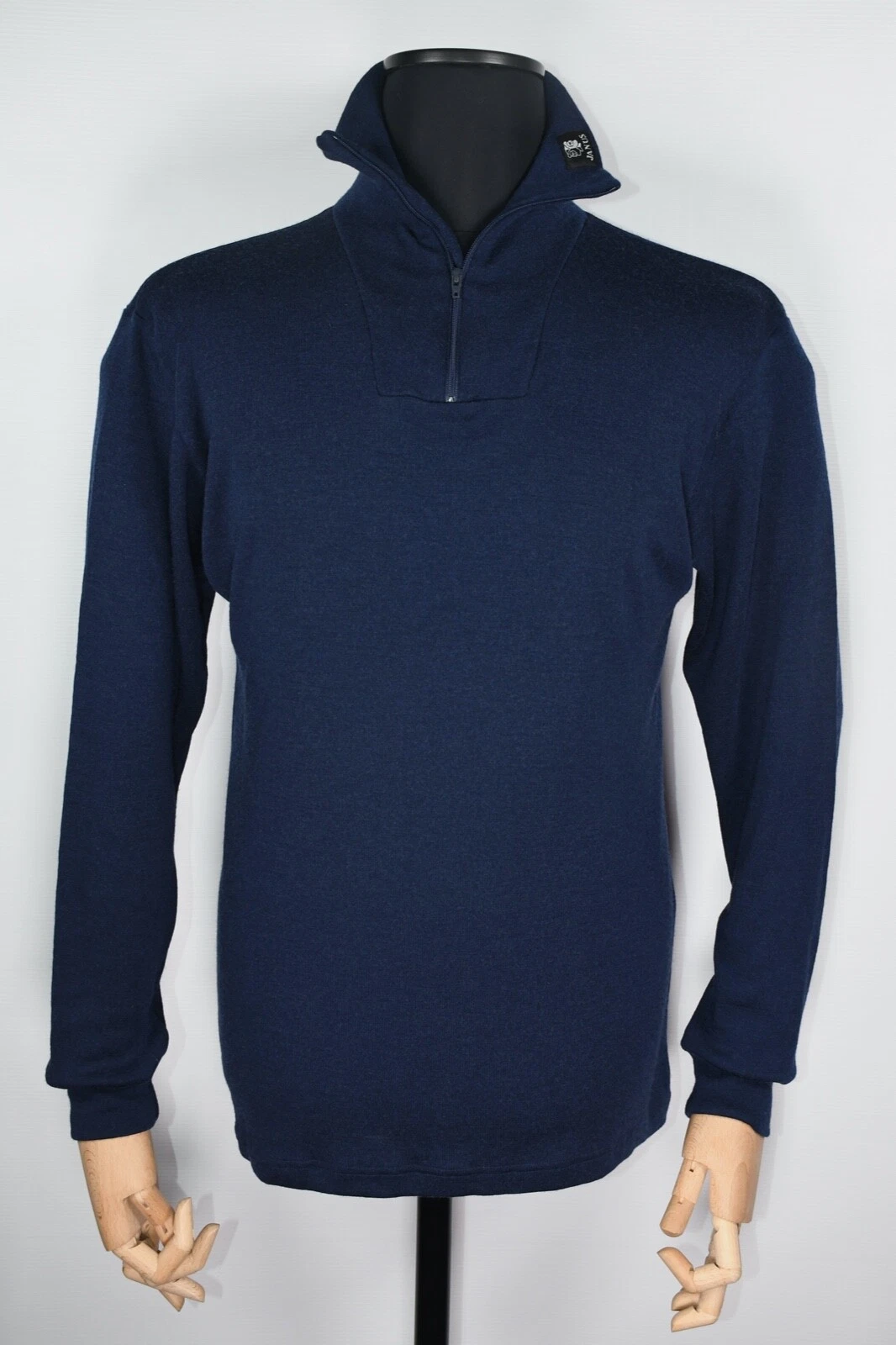 Janus Norway Base Layer Merino Wool Men's Navy Blue size 50