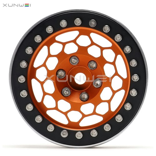 2.2 inch 64×36mm Beadlock Wheel Rim for 1/10th Truck Axial Losi HPI Crawler King - Picture 7 of 45