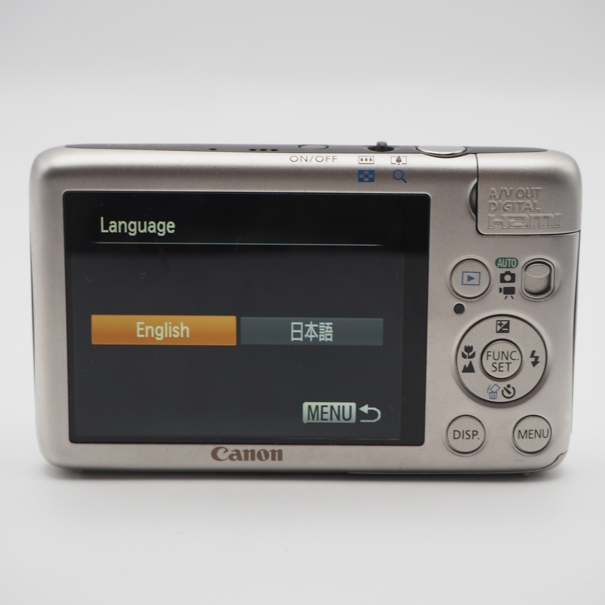 Canon digital camera IXY 400F Silver IXY400F (SL) for sale