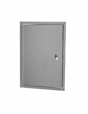 Hochwertige Edelstahl Zugangsplatte 220 mm x 270 mm Metall Wand Revisionstür