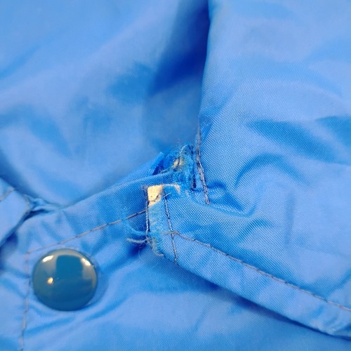 Vintage NWA Jacket Mens Large Blue Windbreaker Snap Swingster Rap Hiphop USA 90s - Picture 7 of 17
