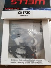 Genuine WELLS Carburetor Kit [1Pack] Part# CK173C- NEW