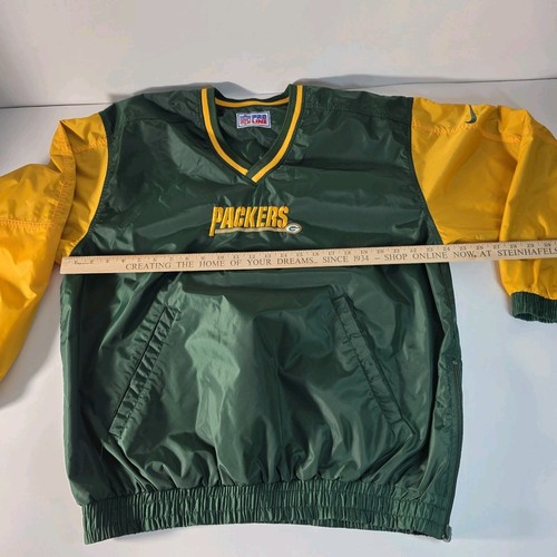 Maglione reversibile Nike Pro Line Vintage Green Bay Packers NFL - Taglia L - Foto 12 di 20