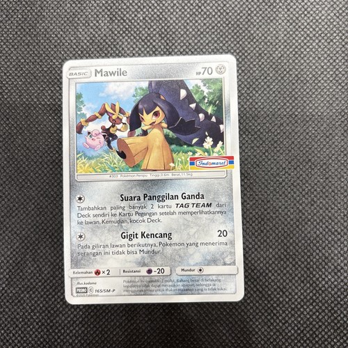 Pokemon 2020 Indonesia Mawile Promo Karte 165/SM-P Stamped Indomaret