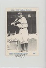1975 TCMA 1936-39 Yankee Dynasty Bill Knickerbocker (Black Back)