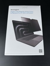 NEW Kensington MagPro Elite Privacy Screen 16  MacBook Pro Magnetic Black