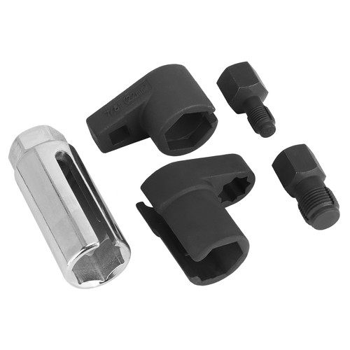 Ι 5pcs Oxygen Sensor Socket Wrench Set 6 Point 22mm 7/8in Oxygen Remover - Picture 3 of 12