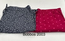 Gap Women  s 2-Pack Relaxed Fit Cotton PJ Pants, Navy, Size XL