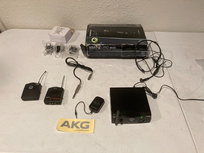 #ad AKG WMS 40 Mini Pro SR40 PT40 Wireless System $99.99