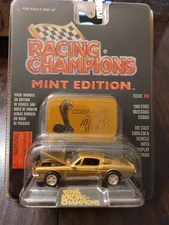 1968 Ford Mustang Cobra Jet 428 Racing Champions 'Mint Edition' MOC Issue #10