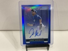 2012 Bowman Chrome Blue Refractor Auto Jake Marisnick #BCA-JM. (73/150)