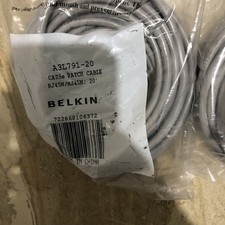 Belkin A3l791-20 Patch Cable - Rj-45 m 20 Ft Cat 5e Gray