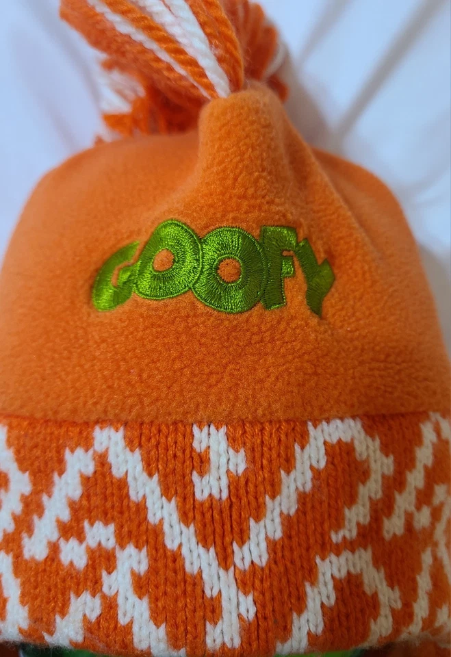 Gorro tejido Mohawk dibujos animados Goofy años 90 talla OS gorro esquí Disneyland Resort  Foto 4 de 4