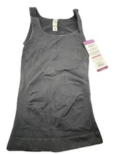 Curveez Essential Square Neck Control Tank Size XL Black Seamless Shaping NWT