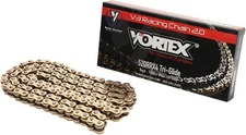 Vortex 520 RRX4 Road Racing X-Ring Chain 120 Links Gold
