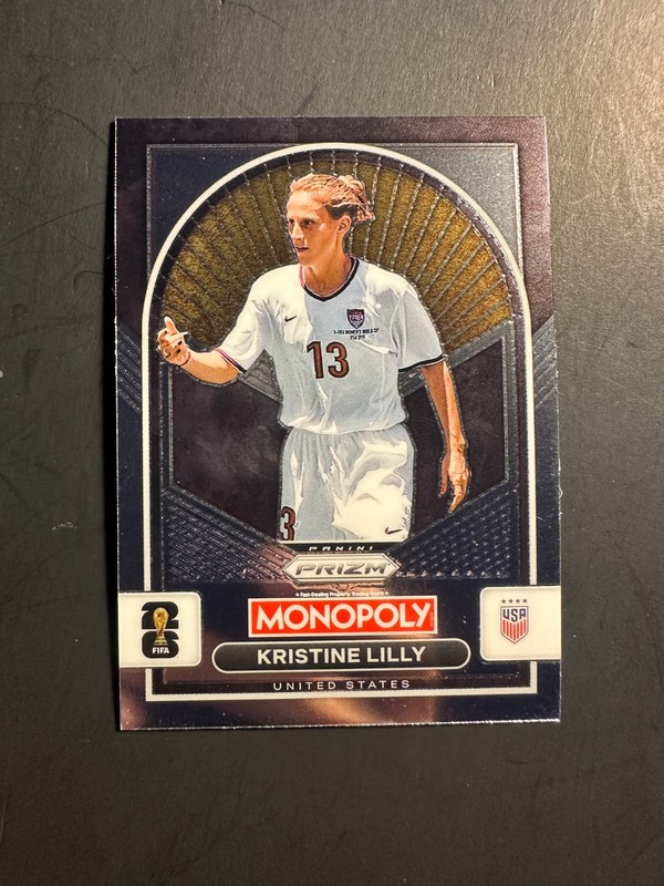 2026 Panini Monopoly Fifa World Cup #87 Kristine Lilly USA United States