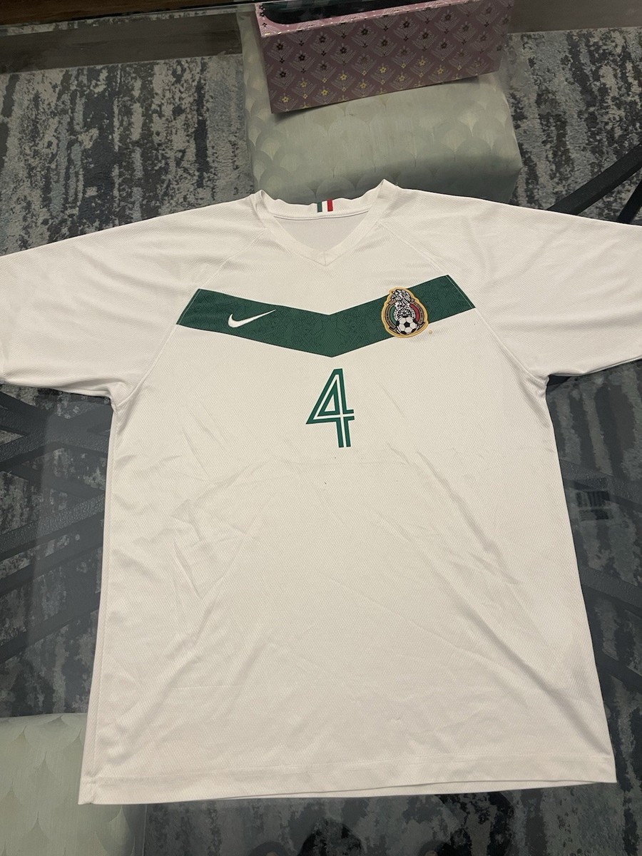 Nike Mexico 2006 World Cup Jersey Rafa Marquez #4 Size M Away | eBay