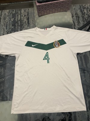 Nike Mexico 2006 World Cup Jersey Rafa Marquez #4 Size M Away | eBay