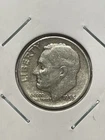 1953 P Silver Roosevelt Dime, circulated