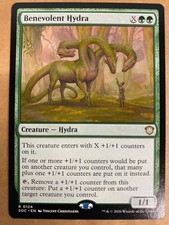 MTG 1x Benevolent Hydra # 124 Secrets of Strixhaven Magic the Gathering x1 NM