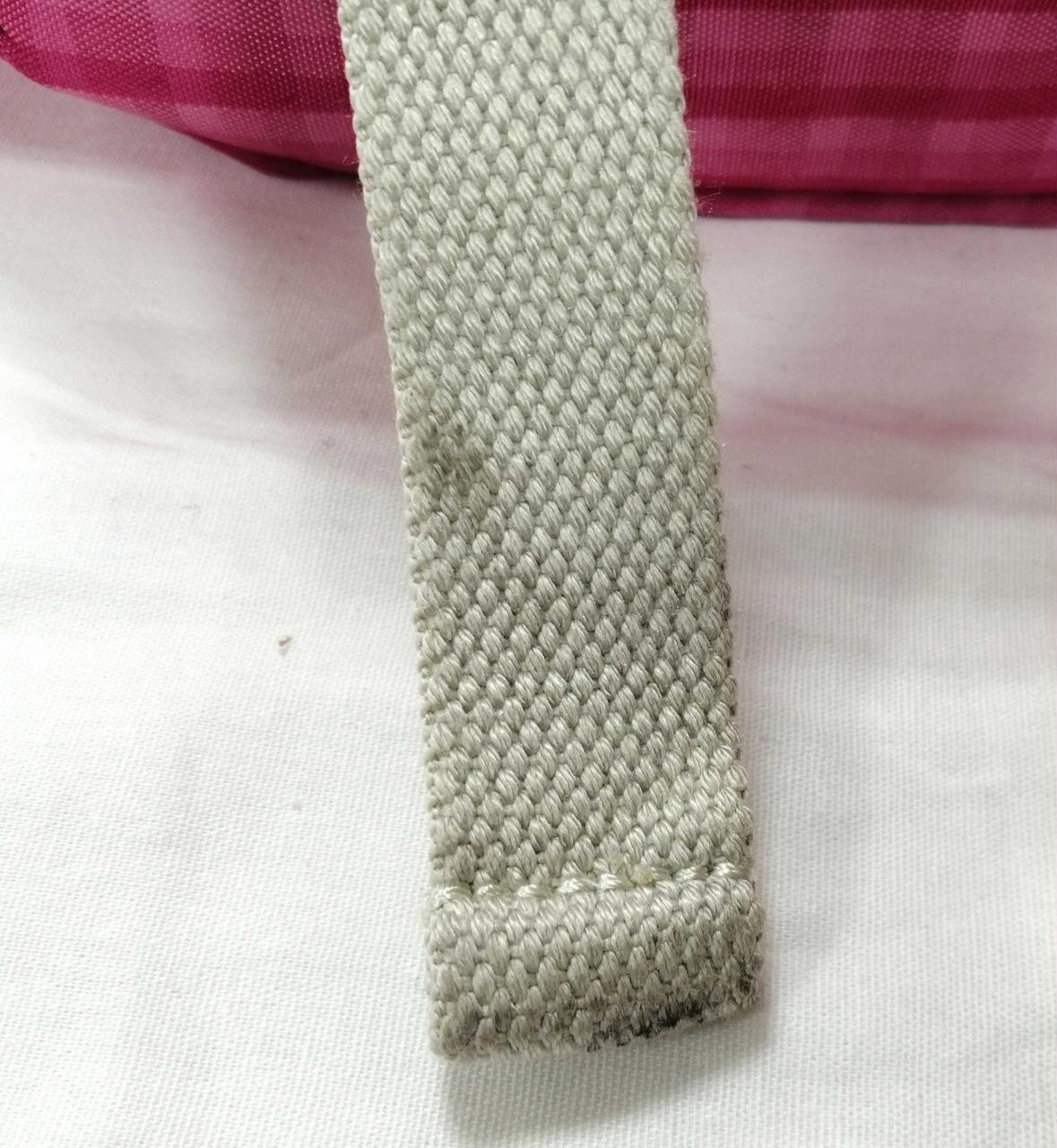 Checkered Backpack KIPLING Model Pink Slightly Fu… - image 17