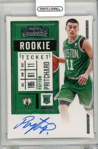 2020-21 Panini Contenders Payton Pritchard Autograph Celtics