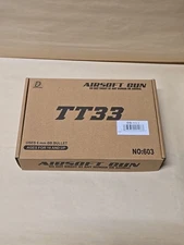 Double Bell  Full Metal Airsoft Spring Pistol Powered Realistic Feel TT33