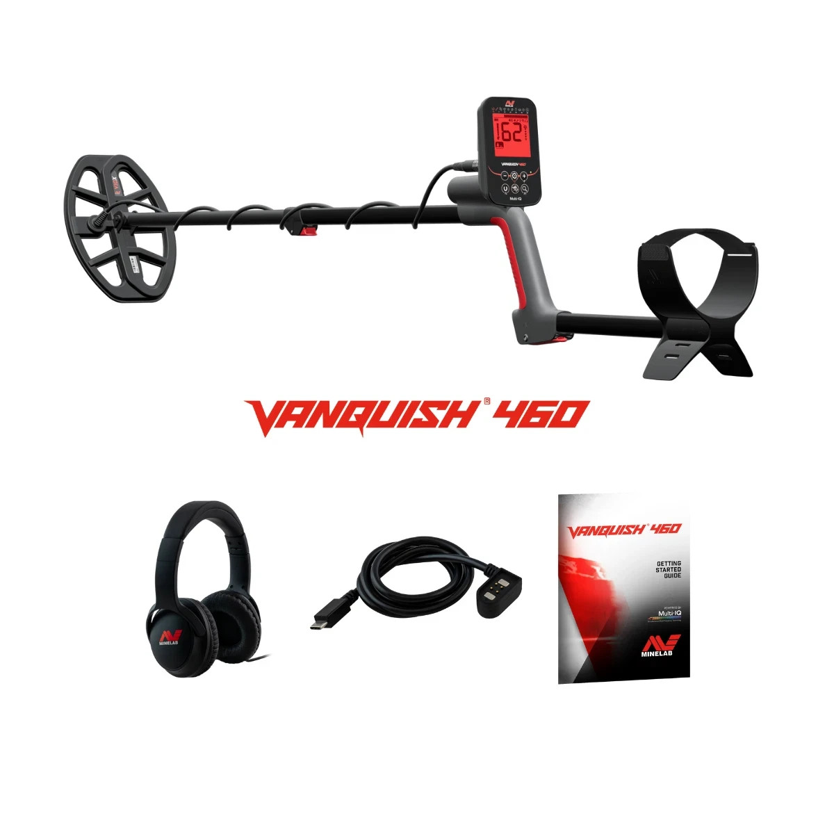 Minelab Vanquish 460 Metal Detector | Multi-IQ Technology | Waterproof |UKHF