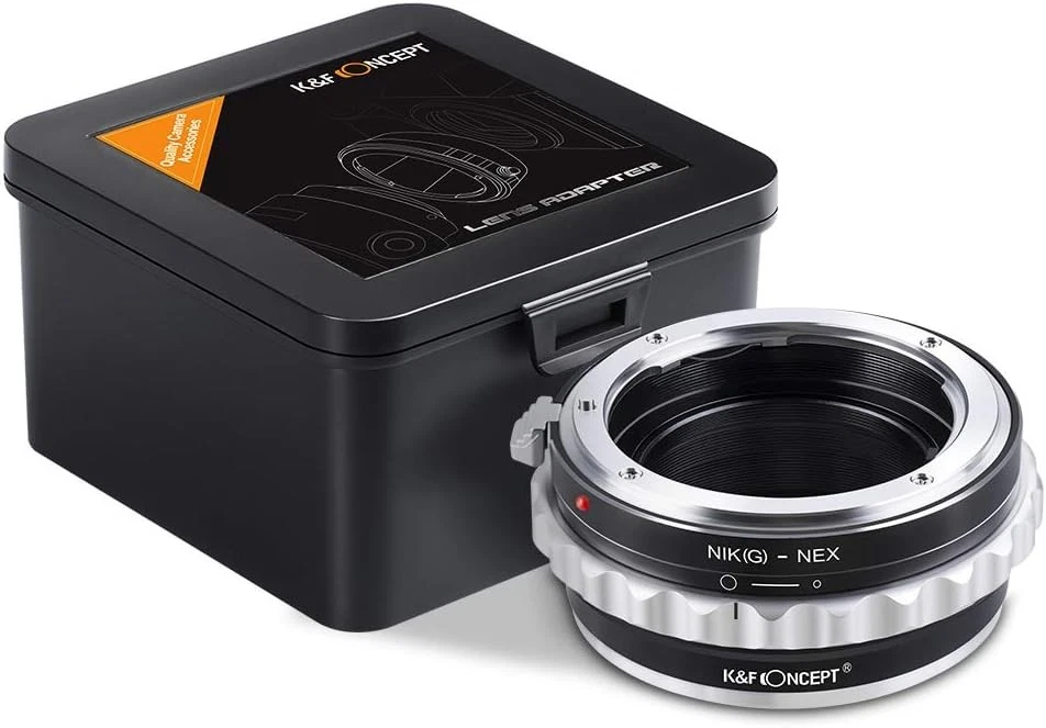 K&F Concept Nikon(G)-NEX Lens Adapter for Nikon G AF-S F AI Lens to Sony Alpha E - Image 4 of 4