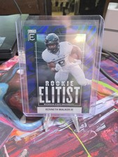 KENNETH WALKER 2022 Elite ROOKIE ELITIST HOLO /10 Superbowl champion!!!! 
