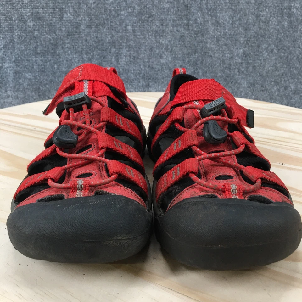 Sandalias Keen Youth 3 Newport H2 Impermeables Punta Cerrada Pescador 1012318 Rojo Foto 4 de 4