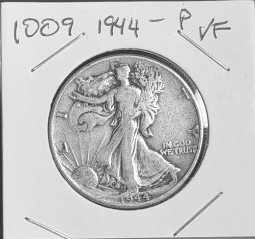 1944-P VF Walking Liberty Half Dollar