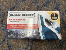 BLACK+DECKER Easy Steam Compact Iron TrueGlid...