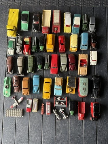 A Very Large Bulk Job Lot of Good Condition 1950’s Dinky & Corgi etc. 50 items.