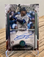 Julio Rodríguez - 2022 Topps Museum Collection #AA-JRO Archival Auto RC /199