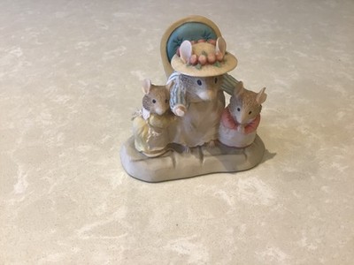 bramley hedge figuren Mrs Apple und Kinder & Lady Woodmouse