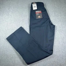 Dickies 874 Work Pants Mens 31x34 Original Fit Navy Blue Canvas Utility NEW