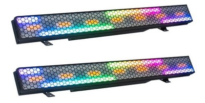 (2) Eliminator Lighting Elektron Bar FX RGB SMD LED Strobe/Blinder Effect Lights