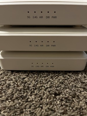 3 RUCKUS ZONEFLEX 7372 DUAL-BAND WIRELESS ACCESS POINT*NOT TESTED/NO POWER CABLE