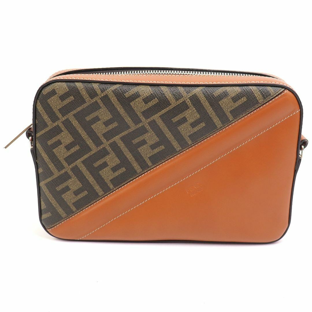 FENDI Diagonal CamERA Case FF Canvas Monogram Zuc… - image 1