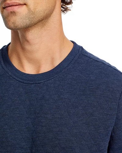 Sudadera para hombre Marine Layer pequeña acolchada con cuello redondo informal al aire libre - Imagen 3 de 10