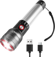 Arrow Rechargeable Flashlights 1200 Lumens With Body Area Light Bright Led Flas Arrow Rechargeable Flashlights 1200 Lumens With Body Area Light Bright Led Flas