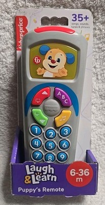 Laugh & Learn Puppy's Remote Musical Toys for Babies (2023 Fisher-Price 6-36mo)