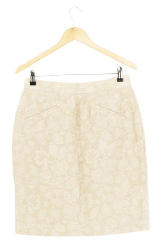 KENZO Bleistiftrock Beige Floral Gr. 42 Midirock Damen - Bild 2 von 3